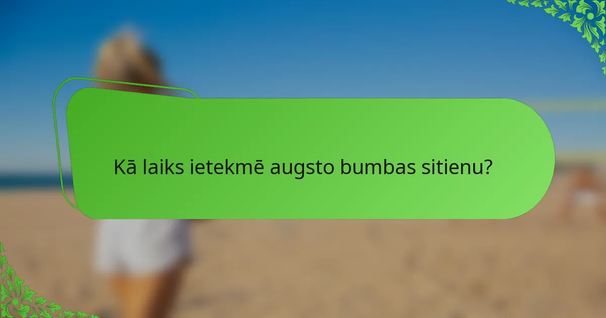Kā laiks ietekmē augsto bumbas sitienu?